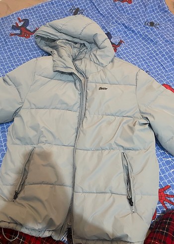 Mavi erkek mont pull and bear - Görsel 2