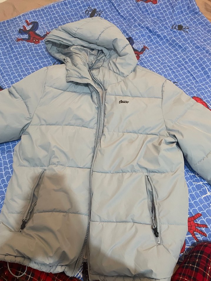 Mavi erkek mont pull and bear - Görsel 2