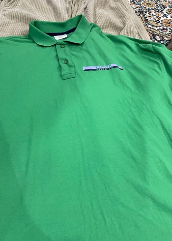 Erkek Yeşil Polo Yaka Tişört - Görsel 2