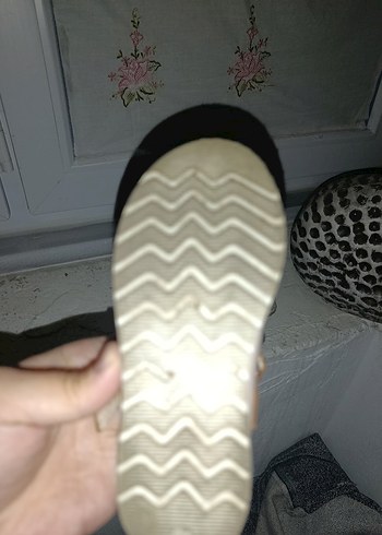 Pembe Tokalı Kız Çocuk Babet - Görsel 2