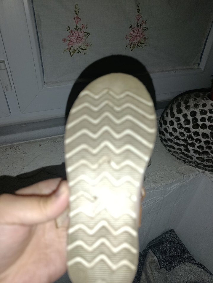 Pembe Tokalı Kız Çocuk Babet - Görsel 2