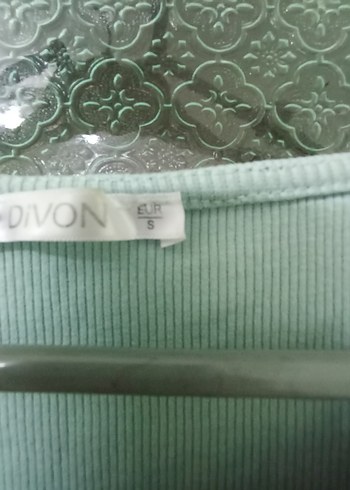 Gri Kısa Kollu Pamuklu Tişört - Görsel 2