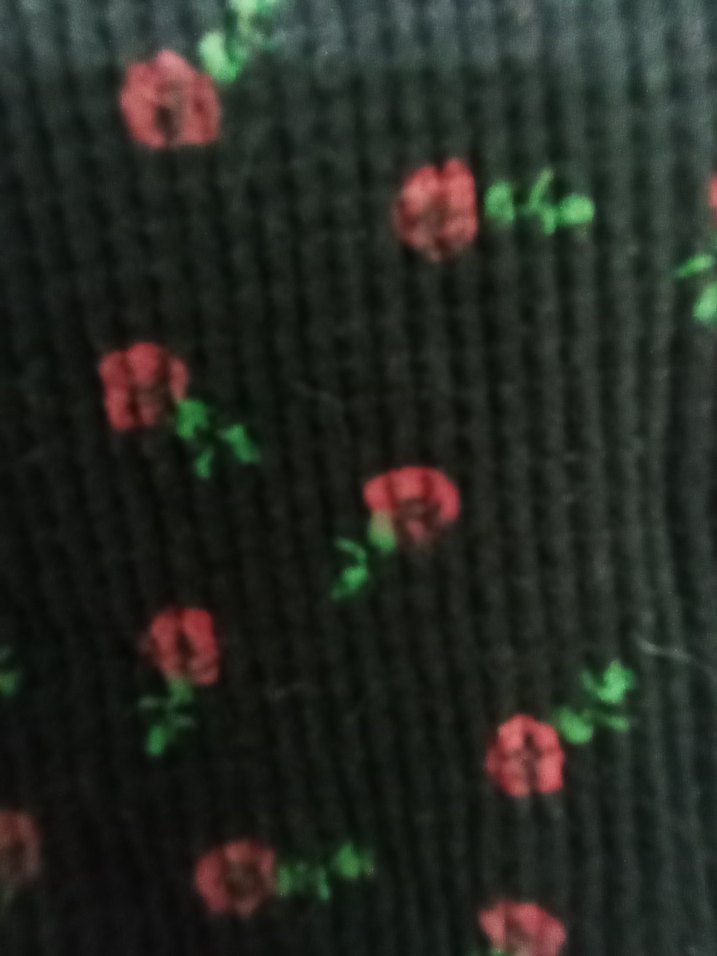 Kız Siyah Düğmeli Kısa Kollu crop - Görsel 2