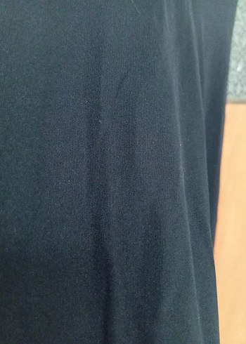 Siyah Kadın Midi Tayt, Elastik Bel - Görsel 2