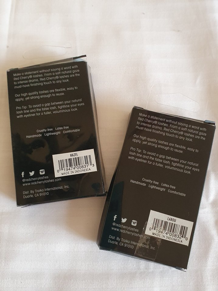 Red Cherry Siyah Takma Kirpik - Görsel 2