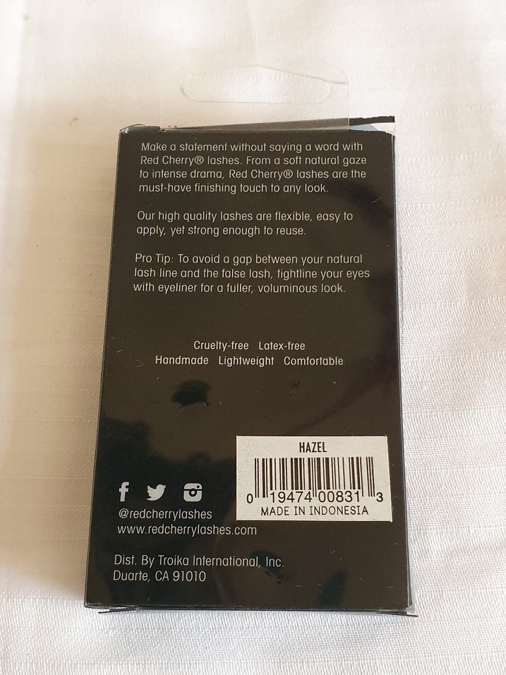 Red Cherry Siyah Takma Kirpik - Görsel 2