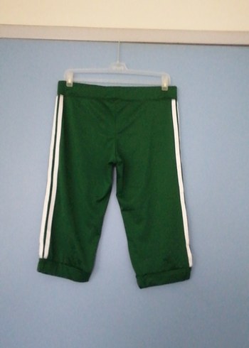 Yeşil Adidas Kız Kapri Eşofman Altı - Görsel 2