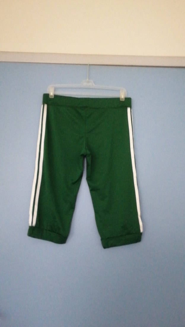 Yeşil Adidas Kız Kapri Eşofman Altı - Görsel 2