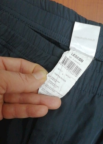 Antrasit Fermuarlı Erkek Eşofman Altı - Görsel 10