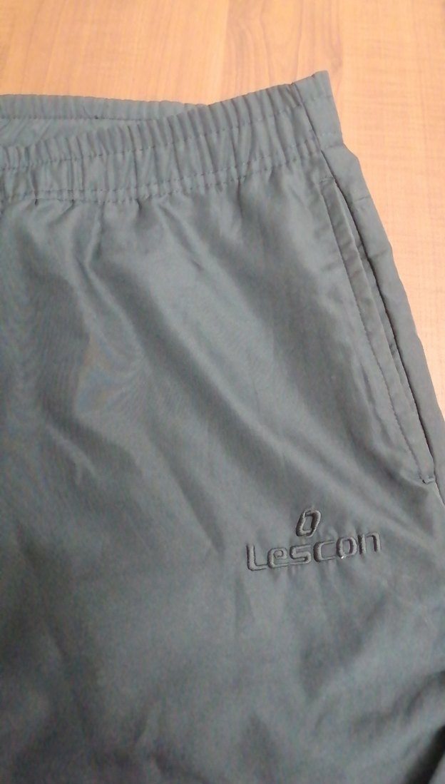 Antrasit Fermuarlı Erkek Eşofman Altı - Görsel 4