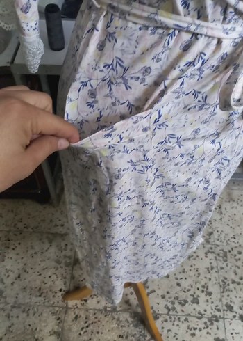 Bohem Uzun Kollu Midi Kadın Sabahlık - Görsel 4