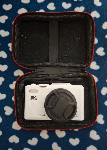 5K Dijital Kamera 75MP çantalı Türkçe - Görsel 2