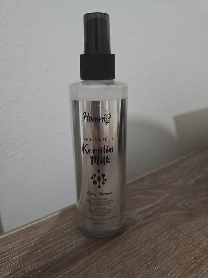 Hommlife Keratin Sütü saç kolaylıkla taranır - Görsel 3