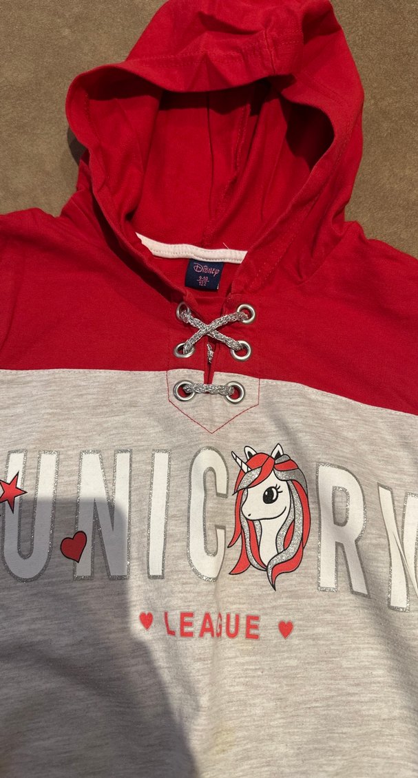 Kız Çocuk Kapüşonlu  eşofman takımı - Görsel 3