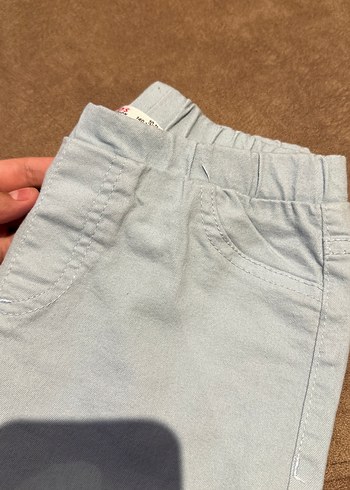 Kız Çocuk Bej Denim Pantolon - Görsel 3