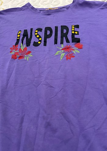 Mor Baskılı Uzun Kollu Kadın Sweatshirt - Görsel 3