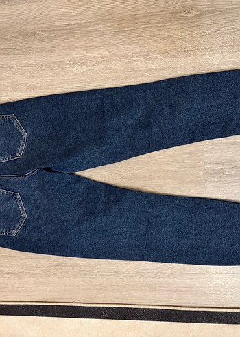 27 Beden Kadın Lacivert Mavi Denim Jean
