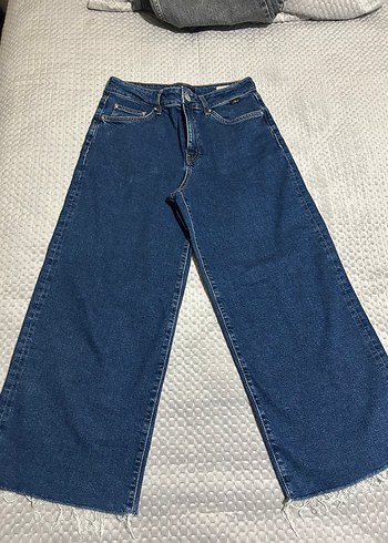 Mavi Bodrum Çan paça jean - Görsel 2