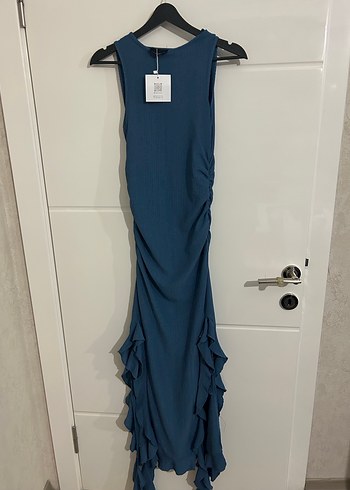 Eyyo Atelier Mavi elbise - Görsel 3