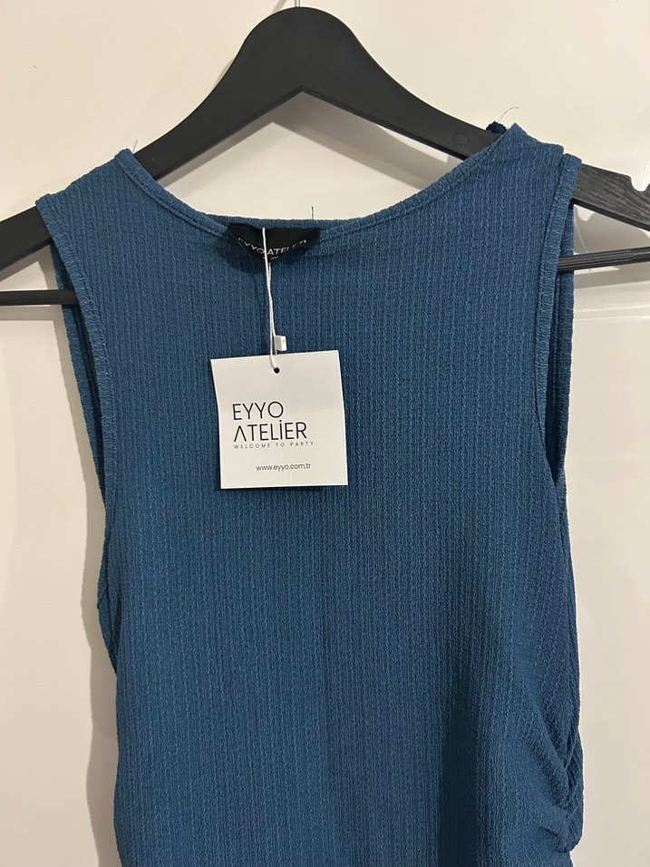 Eyyo Atelier Mavi elbise - Görsel 2