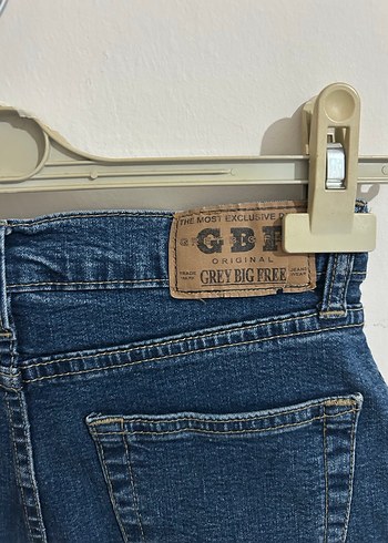 Mavi Mini Denim/Kot Şort Xs s beden - Görsel 4