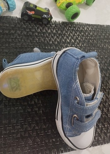 Erkek Çocuk Kot Kumaş Spor Ayakkabı - Görsel 2