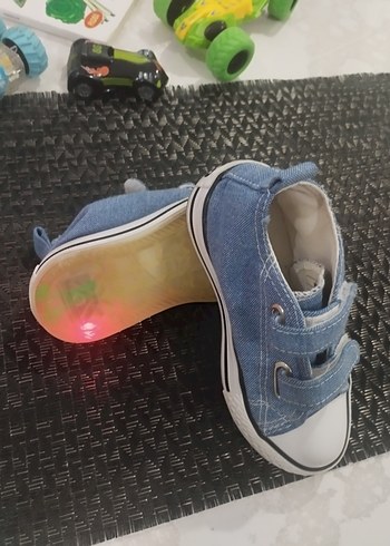 Erkek Çocuk Kot Kumaş Spor Ayakkabı - Görsel 5