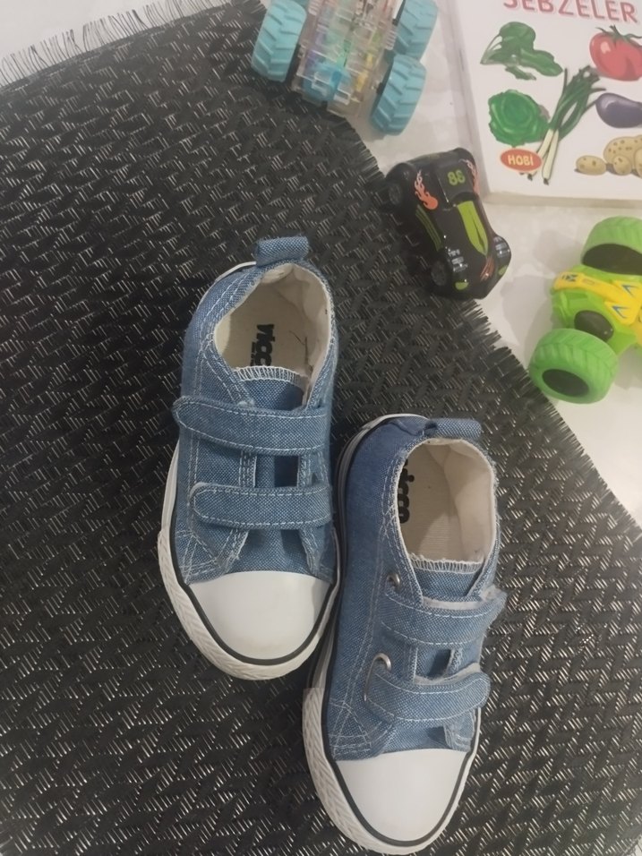 Erkek Çocuk Kot Kumaş Spor Ayakkabı - Görsel 3