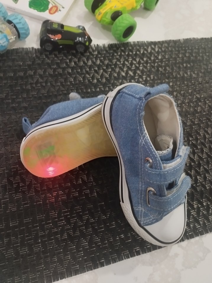 Erkek Çocuk Kot Kumaş Spor Ayakkabı - Görsel 5