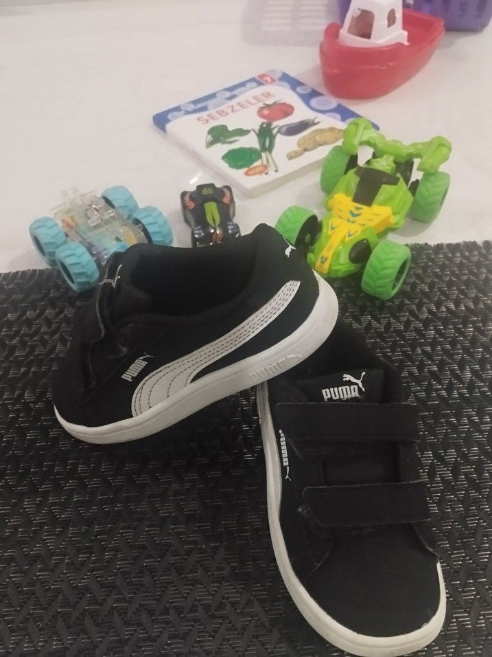 Puma Siyah Erkek Çocuk Spor Ayakkabı - Görsel 2