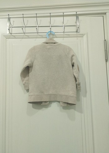 Bej Düğmeli Erkek Çocuk Hırka - Görsel 2