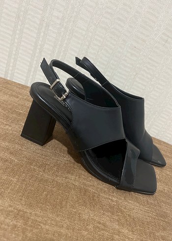 Deri Kadın Topuklu Ayakkabı - Görsel 2