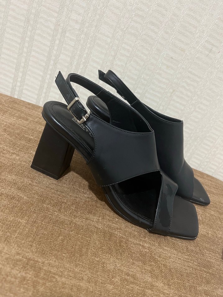 Deri Kadın Topuklu Ayakkabı - Görsel 2