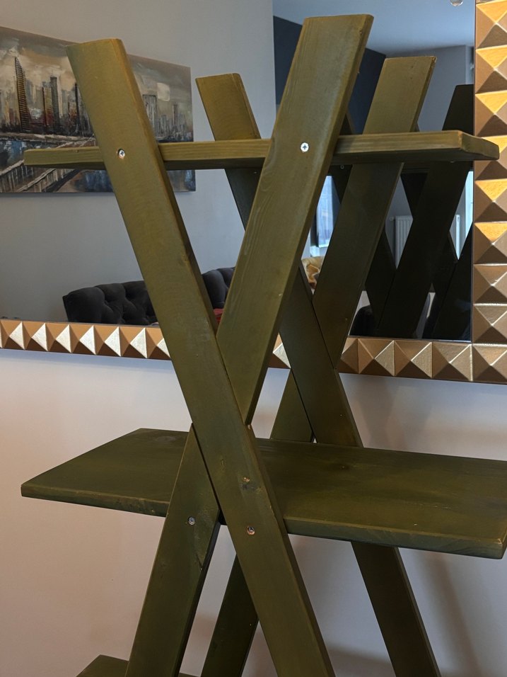 Koyu Haki Renkli Çocuk Rafı - Görsel 2