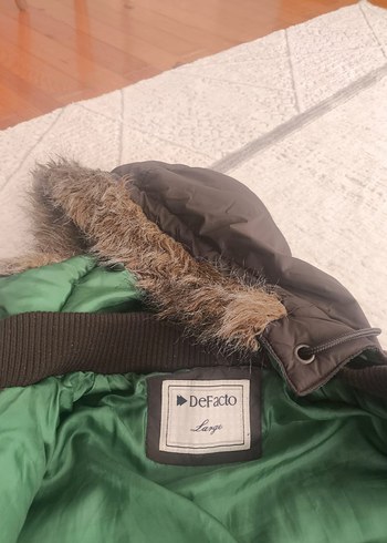 Kahverengi Kürklü Kapüşonlu Erkek Çocuk Mont - Görsel 2