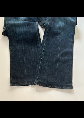 düşük bel vintage pantalon - Görsel 9