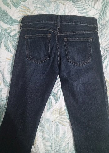 düşük bel vintage pantalon - Görsel 3