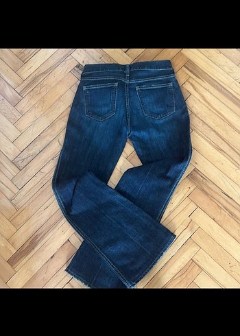 düşük bel vintage pantalon - Görsel 10