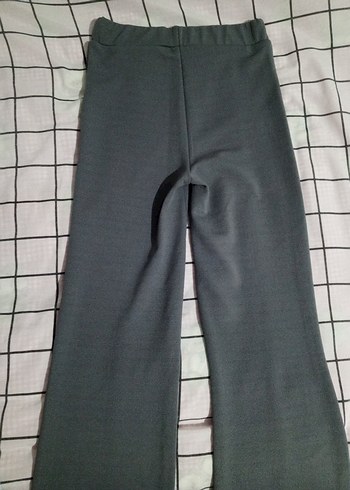 Gri Kadın Pantolon ve yelek takım - Görsel 5