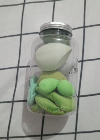 Pastel Yeşil Makyaj Süngeri Seti - Görsel 4