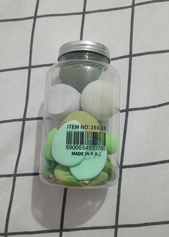 Pastel Yeşil Makyaj Süngeri Seti - Görsel 3