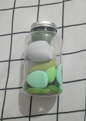 Pastel Yeşil Makyaj Süngeri Seti - Görsel 2