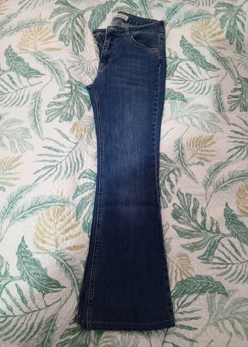 defacto flare jean İspanyol paça pantalon - Görsel 3