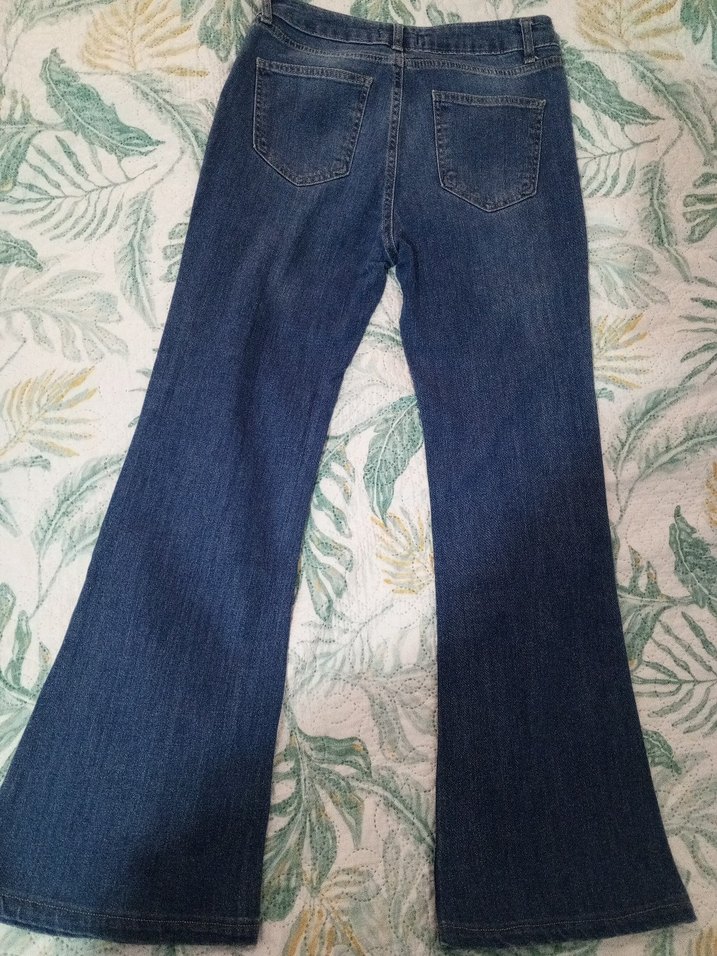 defacto flare jean İspanyol paça pantalon - Görsel 2