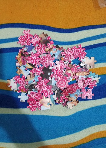 çoçuk elsalı yapboz puzzle - Görsel 7