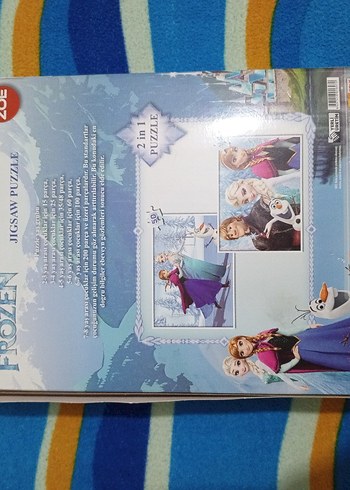 çoçuk elsalı yapboz puzzle - Görsel 2