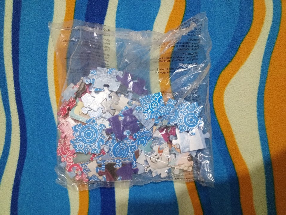 çoçuk elsalı yapboz puzzle - Görsel 5