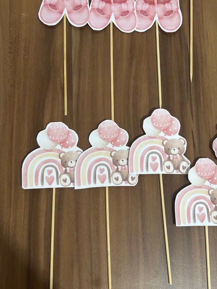 Pembe Pastel Bebek Parti Kürdanları - Görsel 4