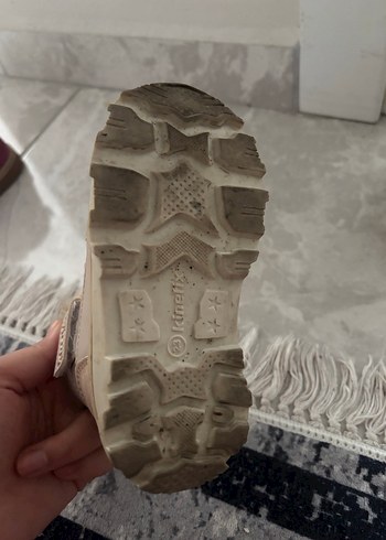 Kızlar için Bej Kürklü Lastik Bot - Görsel 6