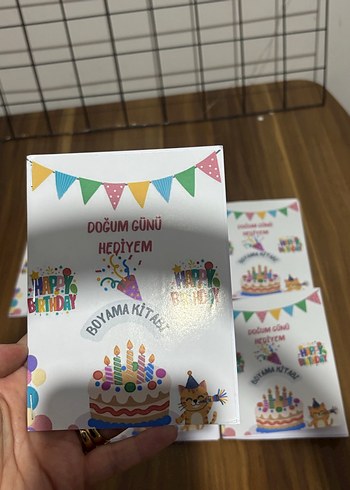 Doğum Günü Hediyem Boyama Kitabı - Görsel 3